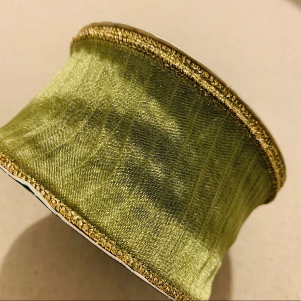 Trim A Tree | Ribbon | Romantic Heirloom Green
